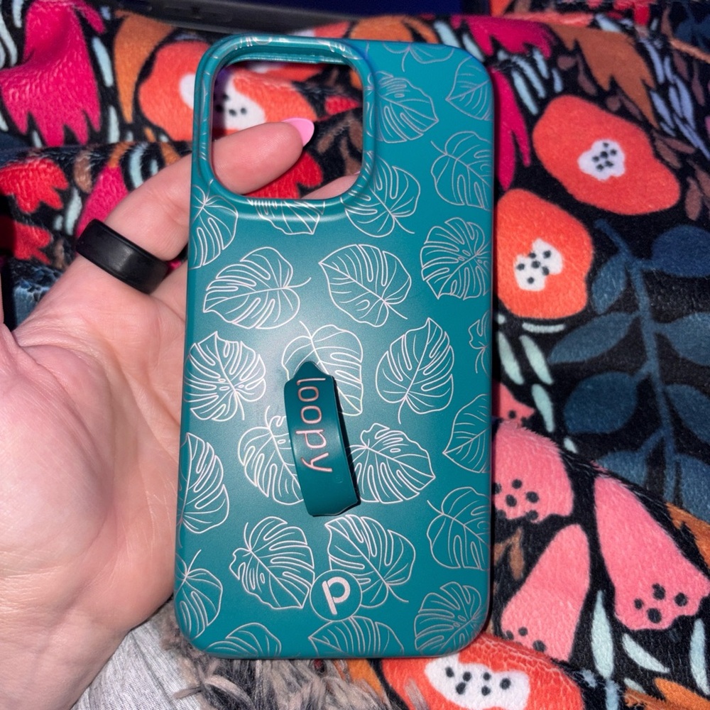 Loopy Case Tropical Teal Phone Cover